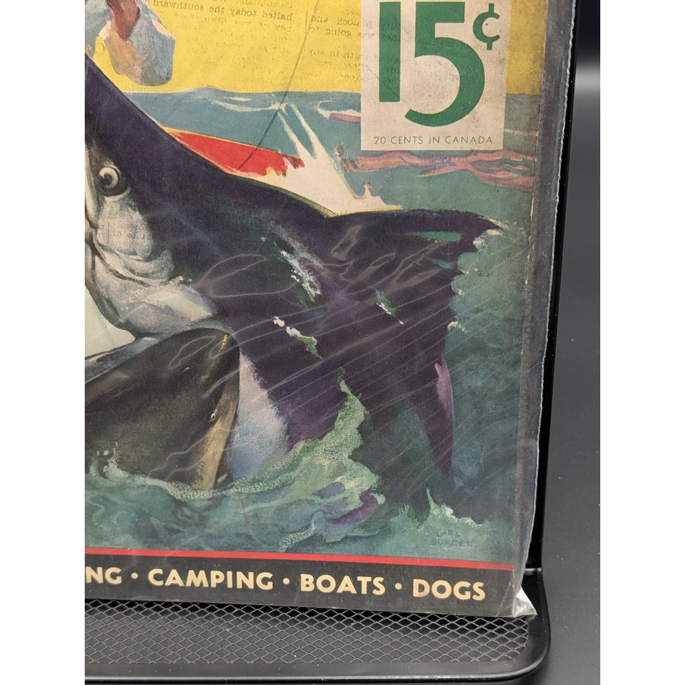 Vintage Outdoor Life Magazine January 1936 Fishing Hunting‎ Swordfish Cover - Picture 3 of 8